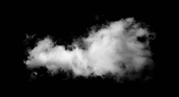 nubes sobre fondo negro - Foto, imagen