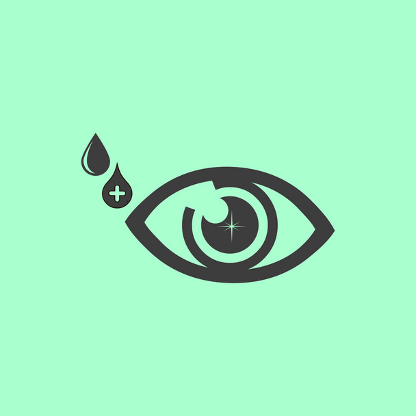 μάτι σύμβολο εικονίδιο - Διάνυσμα, εικόνα