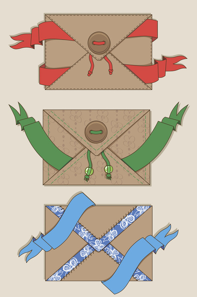 Envelope and tape - Vector, Image