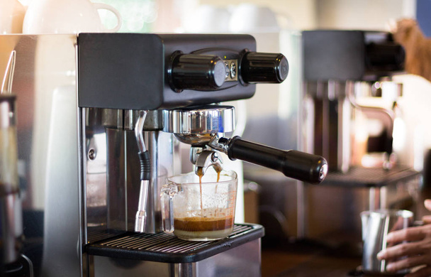 Espresso kávovar - Fotografie, Obrázek
