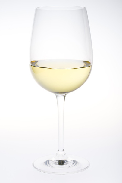 Wineglass with white wine. Concept and idea - Foto, Bild