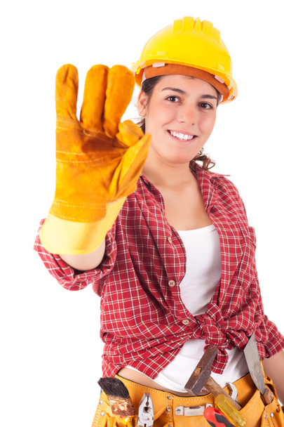 Trabalhador da construção
 - Foto, Imagem