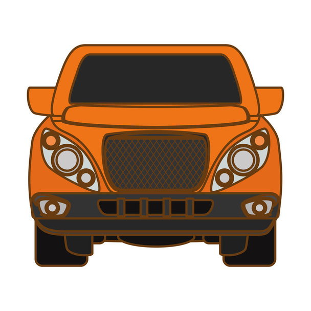 pick up truck icon - Vector, Image