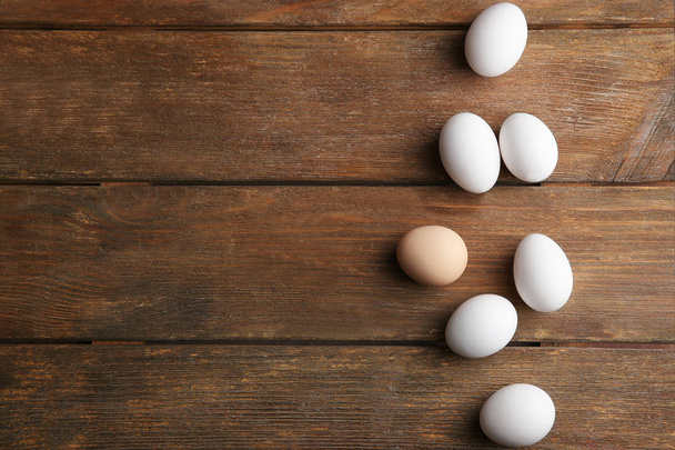 pile of Raw eggs  - Foto, Imagem