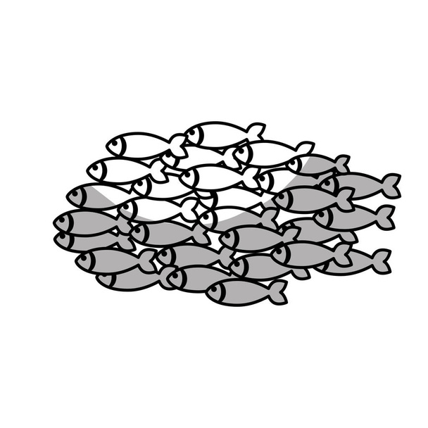 poisson haut-fond icône
 - Vecteur, image