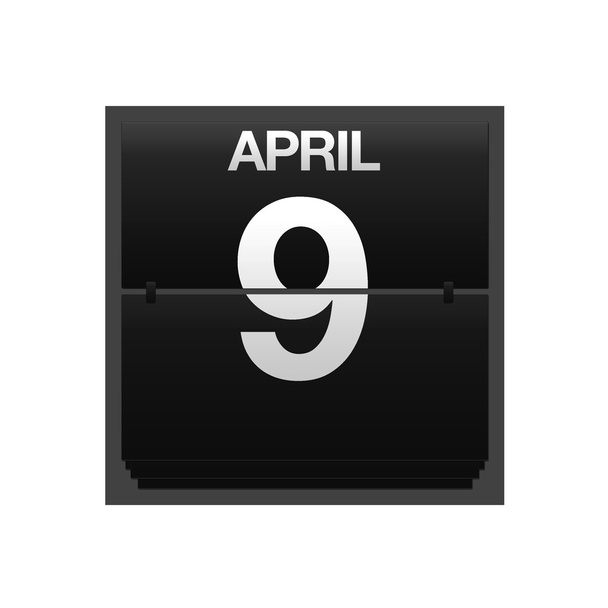 Календарь 9 апреля
. - Фото, изображение