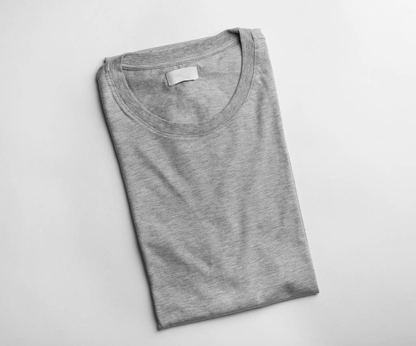 Blank grey t-shirt  - Valokuva, kuva