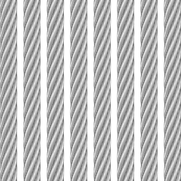 Cable de metal blanco
 - Vector, imagen