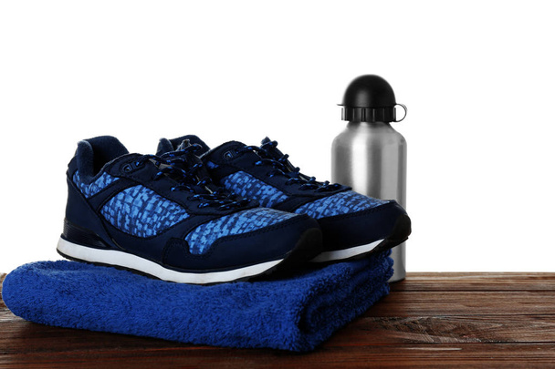 Sport shoes on table  - Foto, immagini