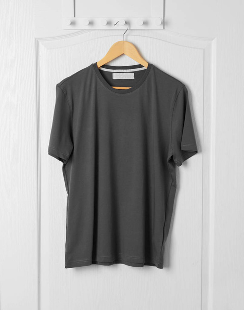 Blank grey t-shirt  - Foto, Imagem