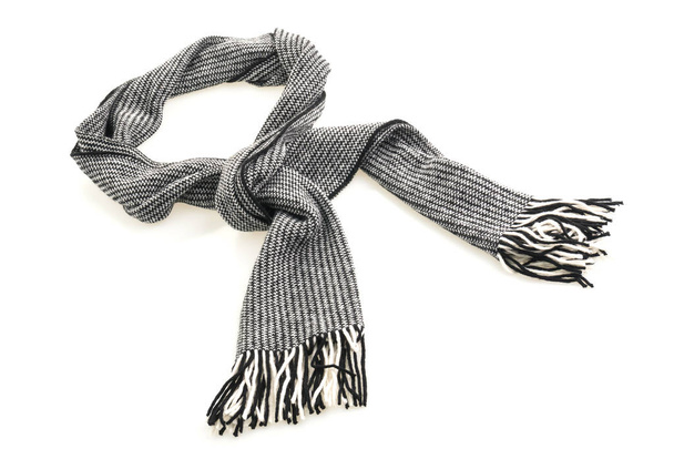 Серый шарф для одежды
 - Фото, изображение