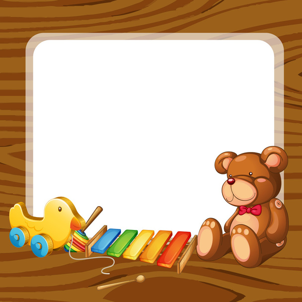 toys and board - Vector, Image