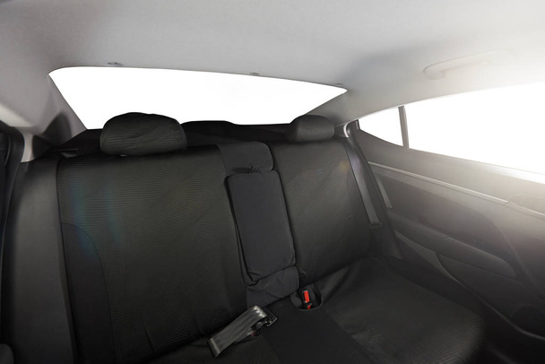 Modern sedan back seat - Photo, Image