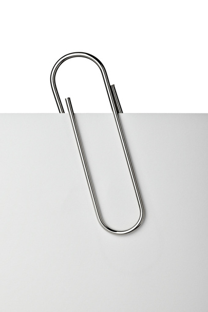 paper clip paper and note stationary business office - Foto, Imagem