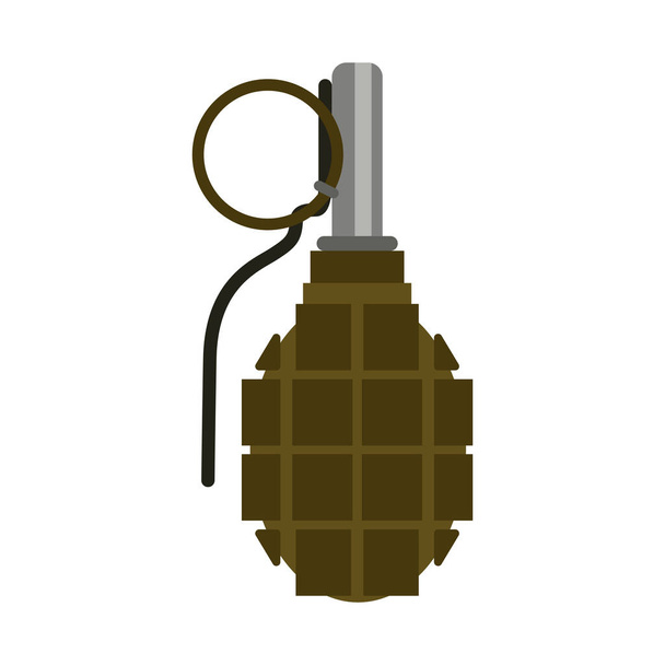 Grenade bomb vector. - Vector, Image