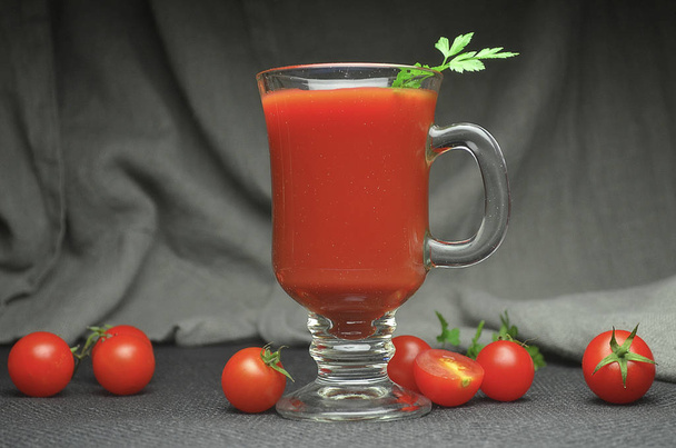 Fresh tomato juice - Photo, Image