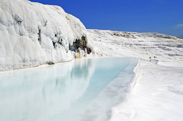 Mineral springs of Pamukkale. Turkey - Photo, Image