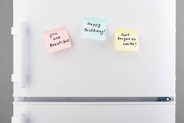 You are beautiful, happy birthday, dont forget to smile notes  - Fotografie, Obrázek