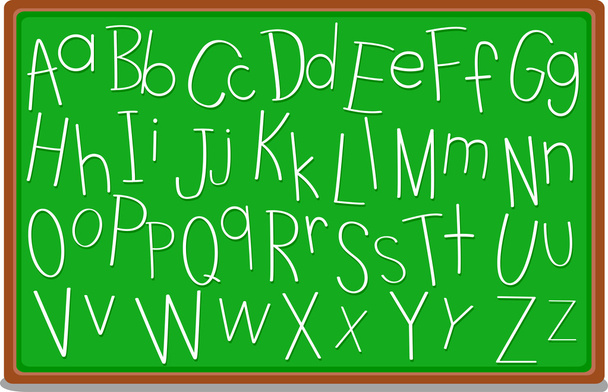 alfabet bestuur - Foto, afbeelding