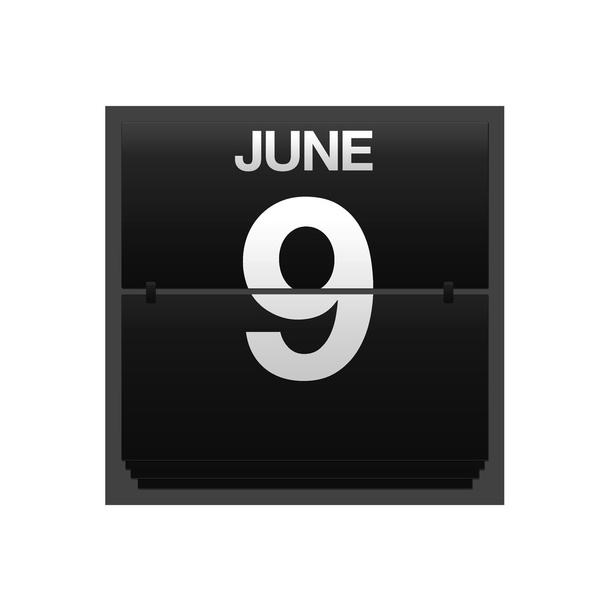 Счетчик календаря 9 июня
. - Фото, изображение