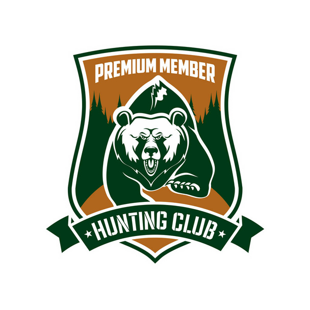Club di caccia vettore membro premium isloated segno
 - Vettoriali, immagini
