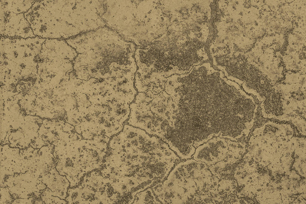 brud brązowy stare pęknięcie ściany tło, granica wieku pęknięty cementu tekstury w tle. - Zdjęcie, obraz