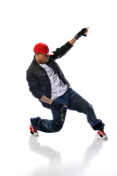 Hip-hop style dancer - Foto, Imagen