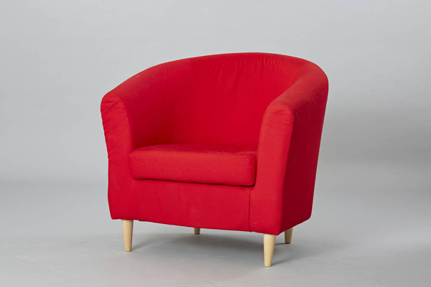 Vintage red chair  - Fotografie, Obrázek