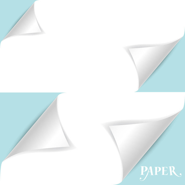 Paper Corner Folds. Vector illustration - Vector, Image