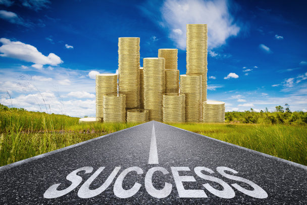 road to success concept  - Photo, Image