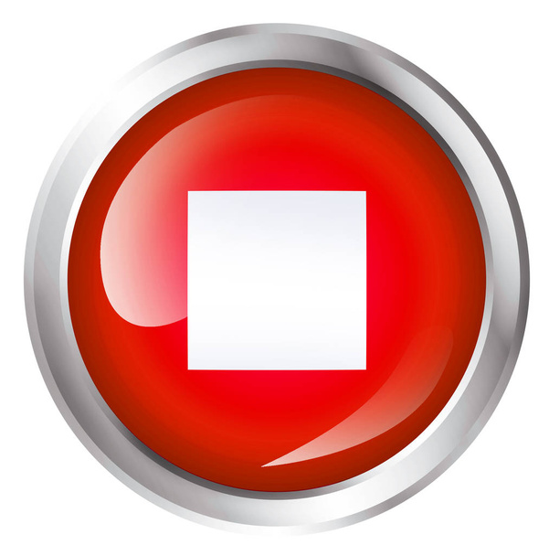 Számítógép ikon stop szimbólum - Fotó, kép