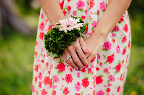 anel de noivado e anel de casamento
 - Foto, Imagem