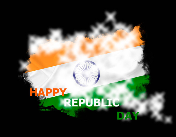 illustration de Happy Republic Day Inde fond
 - Photo, image