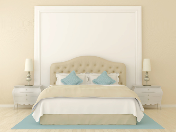 Dormitorio beige
 - Foto, Imagen