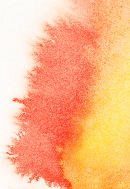 Acuarela abstracta que gotea en la textura del papel blanco
 - Foto, Imagen
