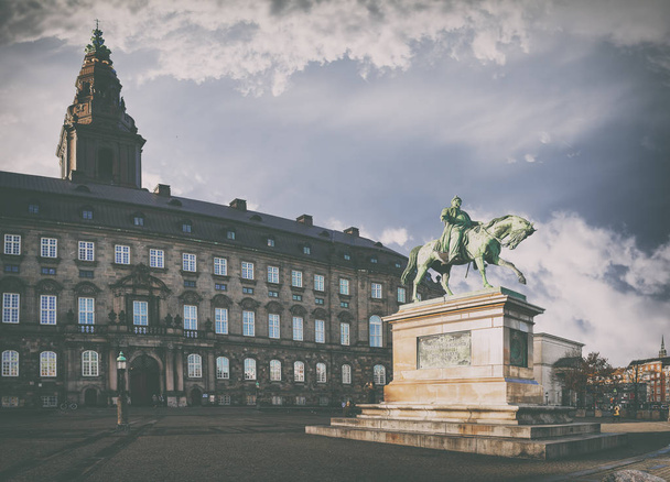 Christiansborg castle Copenhagen - Foto, afbeelding