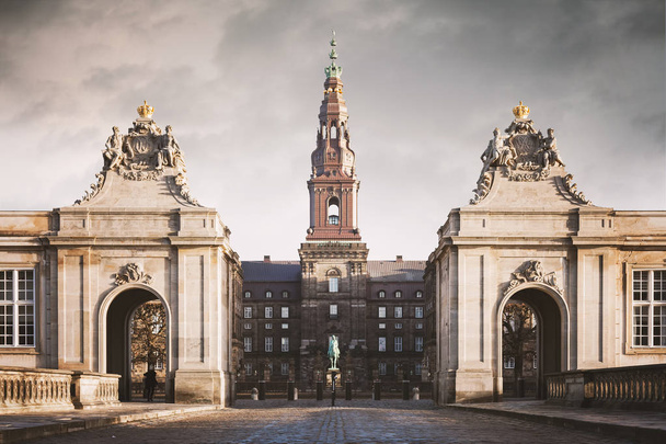 Copenhagen Christiansborg castle - Foto, afbeelding