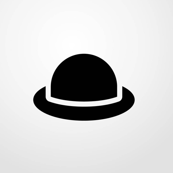traditional hat icon illustration isolated vector sign symbol - Vetor, Imagem