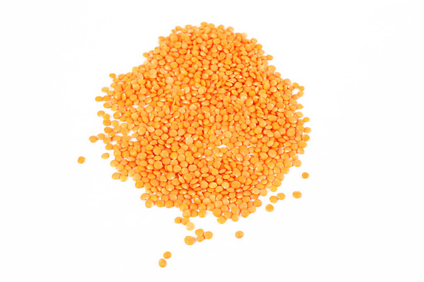 a few red lentils - Фото, изображение