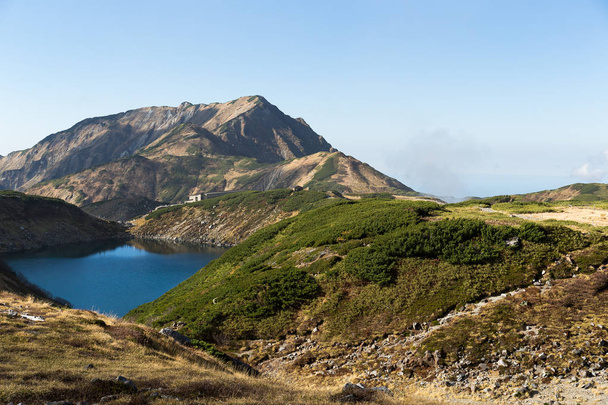 Beautiful Landscape of mountains with lake - Photo, Image