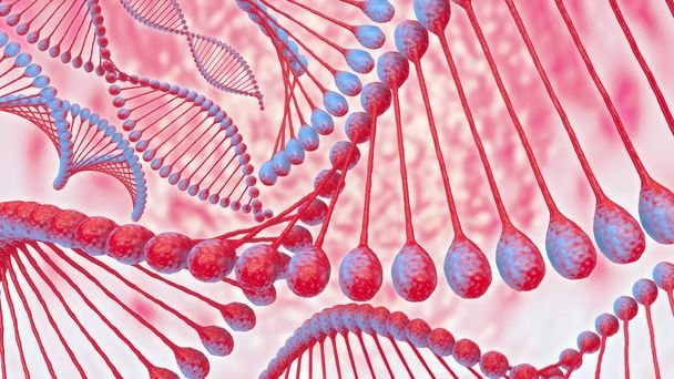 Séquençage ADN 3D réaliste
 - Photo, image