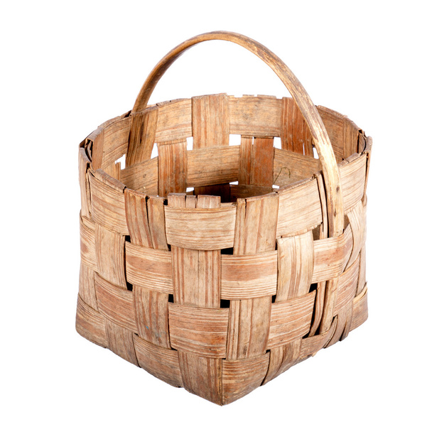 Old wicker basket. - Photo, Image