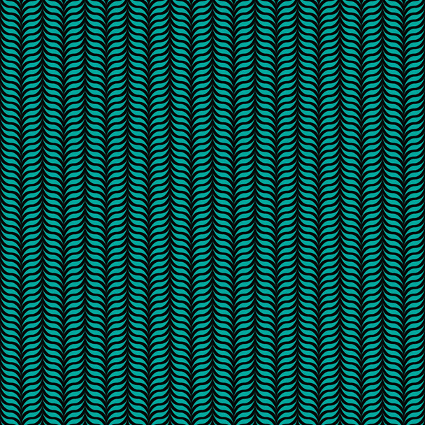 fondo de arte ilusión óptica. fondo de pantalla de escritorio negro y azul. gráfico design.seamless patrón. Vector que repite textura con efecto de curvatura. Plantilla para impresión, textil, envoltura, decoración
 - Vector, Imagen
