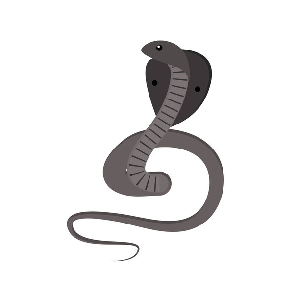 Kobra-Schlangenvektor - Vektor, Bild