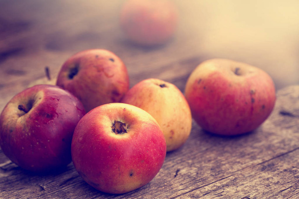 raw ripe apples  - Фото, изображение