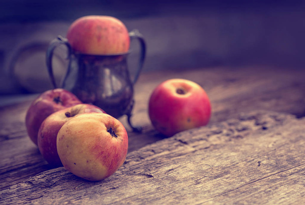 raw ripe apples  - Fotó, kép