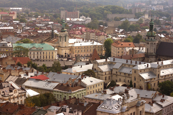 Lviv tarihi merkezi - Fotoğraf, Görsel