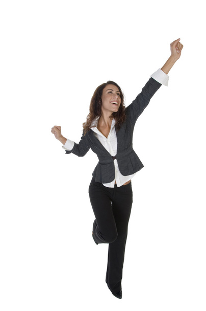 Happy successful businesswoman - Фото, изображение