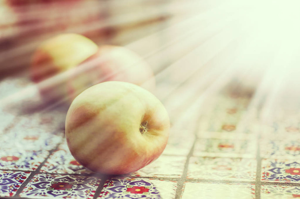 raw ripe apples  - Foto, Bild