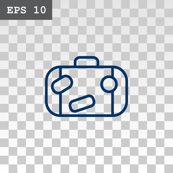 baggage web icon - ベクター画像